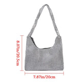 Rhinestone Evening Clutch Bag Diamond Dinner Party Purses Women Shoulder Bag