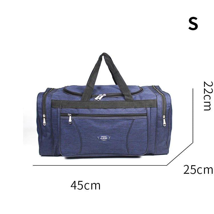 Oxford Waterproof Men Travel Bags Business Large Capacity Duffle Shoe Bags