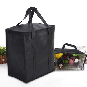 Portable Insulated Thermal Lunch Bags Folding Picnic Cooler Lunch Bag