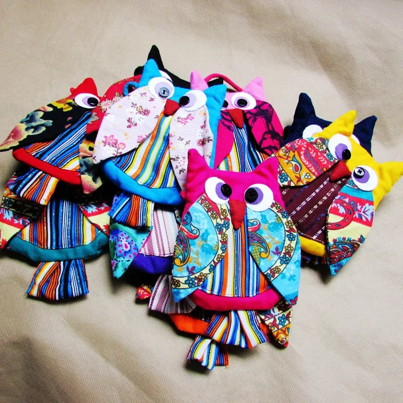 Cute Owl Print Children Shoulder Bag