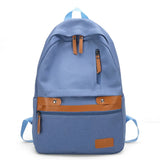 Canvas Backpack School Bag