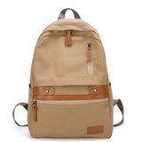 Canvas Backpack School Bag