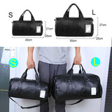 PU Leather Luggage Bag With Shoes Pocket