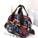12 Colors Women's Waterproof Canvas Shoulder Bag