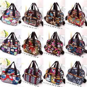 12 Colors Women's Waterproof Canvas Shoulder Bag