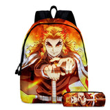 2 PCS/Set Large Capacity Cartoon Schoolbag for Girls and Boys