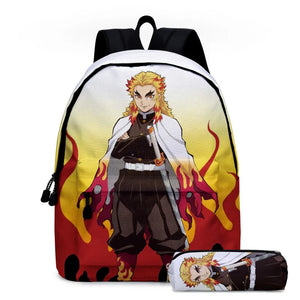 2 PCS/Set Large Capacity Cartoon Schoolbag for Girls and Boys