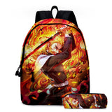 2 PCS/Set Large Capacity Cartoon Schoolbag for Girls and Boys