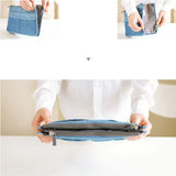 Large Capacity Hot Women Nylon Makeup Bag with Multiple Pockets