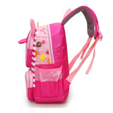 3D Rabbit School Backpack for Girls and Boys