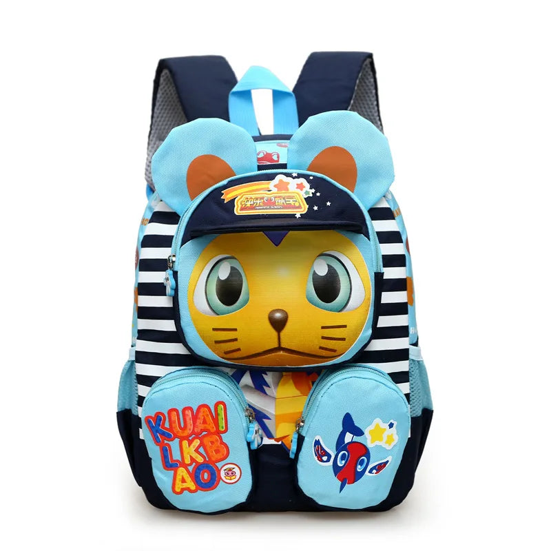 3D Rabbit School Backpack for Girls and Boys