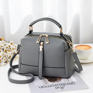 European American Large Capacity Women's Shoulder Bag