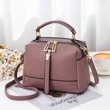 European American Large Capacity Women's Shoulder Bag