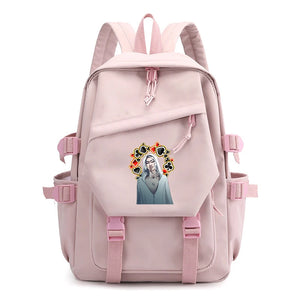 Alice In Borderland Canvas Backpack High-capacity with Game Print
