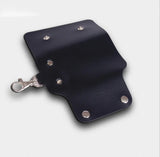 Big Capacity Key Wallets Buckle Style Pu Leather Solid Colors Keys Holders