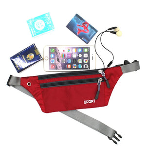 Waterproof Sports Fanny Pack Unisex Chest Handbag Waist Bag