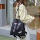 Anti-theft Women Backpacks Waterproof Oxford School Bag For Girl