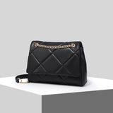 Leather Embroidery Crossbody Bag for Women
