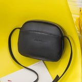 Litchi Pattern Leather Shoulder Bag Crossbody for Women