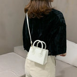 Small Square Bag Retro Mini Handbag Literary Crowds Shoulder Messenger Female Ba
