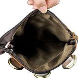 Leather Retro Fanny Waist Belt Bag Chest Pack Sling Bag Phone Case