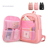 Hot Girls School Bags Bow-knot Backpack Large Capacity Stars Print Mochila Escol
