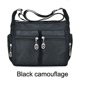 Women Messenger Bags Waterproof Nylon Shoulder Bag Crossbody Bags