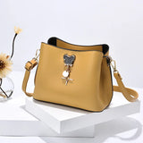 Women's Bucket Bag European Style Shoulder Messenger Bag