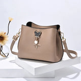 Women's Bucket Bag European Style Shoulder Messenger Bag