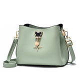 Women's Bucket Bag European Style Shoulder Messenger Bag