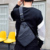 Canvas Travel Crossbody Shoulder Messenger Bag