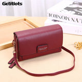 Vertical Clutch Bag Women Purse Messenger Phone Bag
