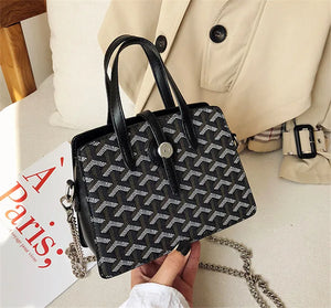 High Capacity Leather Messenger Bag for Ladies