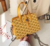 High Capacity Leather Messenger Bag for Ladies