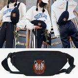 Hot Mask Female Printing Fanny Pack Sports Chest Handbag Unisex Waist Bag