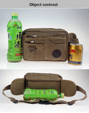 Canvas Waist Bag Multi-function Travel Phone Purse