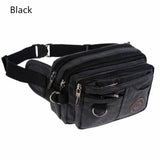 Canvas Waist Bag Multi-function Travel Phone Purse
