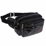 Canvas Waist Bag Multi-function Travel Phone Purse