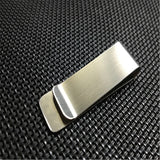 Stainless Steel Money Clip Cash Holder Portable Wallet