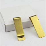 Stainless Steel Money Clip Cash Holder Portable Wallet