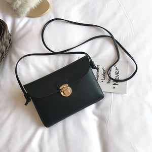 Delicate Handbags High PU Leather Women Crossbody Bags Female Street