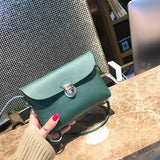 Delicate Handbags High PU Leather Women Crossbody Bags Female Street