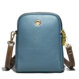 Hot Lady Purse Cowskin Leather Women Handbag Shoulder Bag