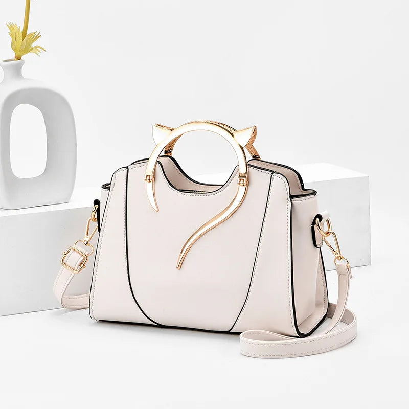 Retro Women's One-shoulder Diagonal Bag High All-match Handbag