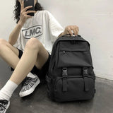 Oxford Waterproof Women Backpack College Style Schoolbag For Teenage Girls