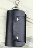 PU Leather Housekeeper Holders Car Keychain Key Holder Bag Case