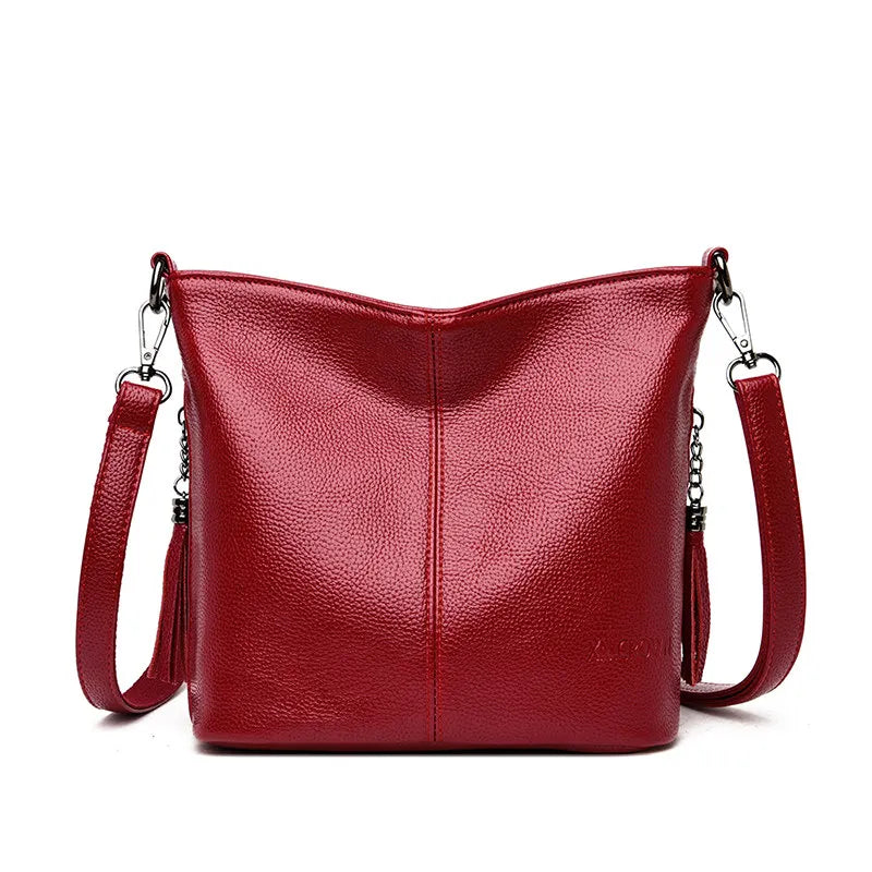Hot PU Leather Ladies Shoulder Bags Women Messenger Bag Female Handbags