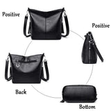 Hot PU Leather Ladies Shoulder Bags Women Messenger Bag Female Handbags