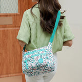 Women Shoulder Bag Multi-layer Messenger Bag Nylon Travel CrossBody Bag 8 colors