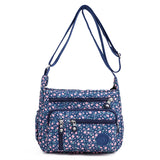 Women Shoulder Bag Multi-layer Messenger Bag Nylon Travel CrossBody Bag 8 colors